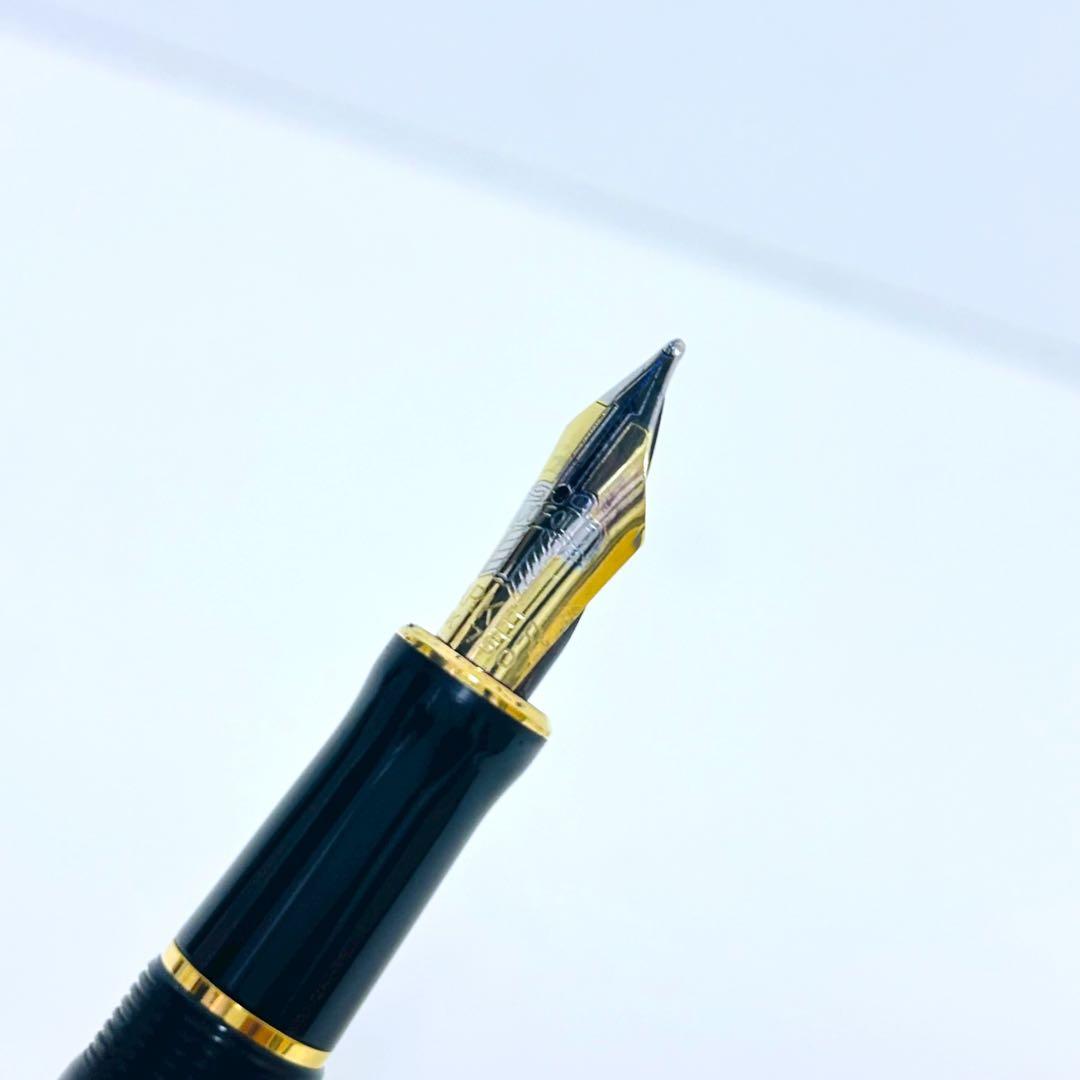 【極美品】PARKER 万年筆 DUOFOLD 黒 18K M 高級品