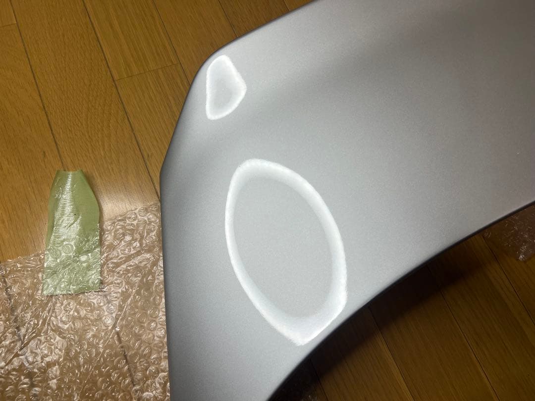 専用商品 TRD 50系プリウス前期シルバー　 リアトランクスポイラー