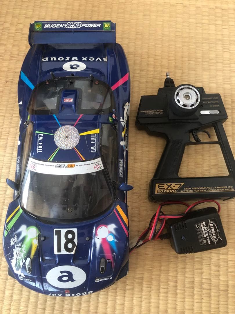 中古!タミヤ TA03F シャーシ & ボディ & プロポセット（動作確認済み)