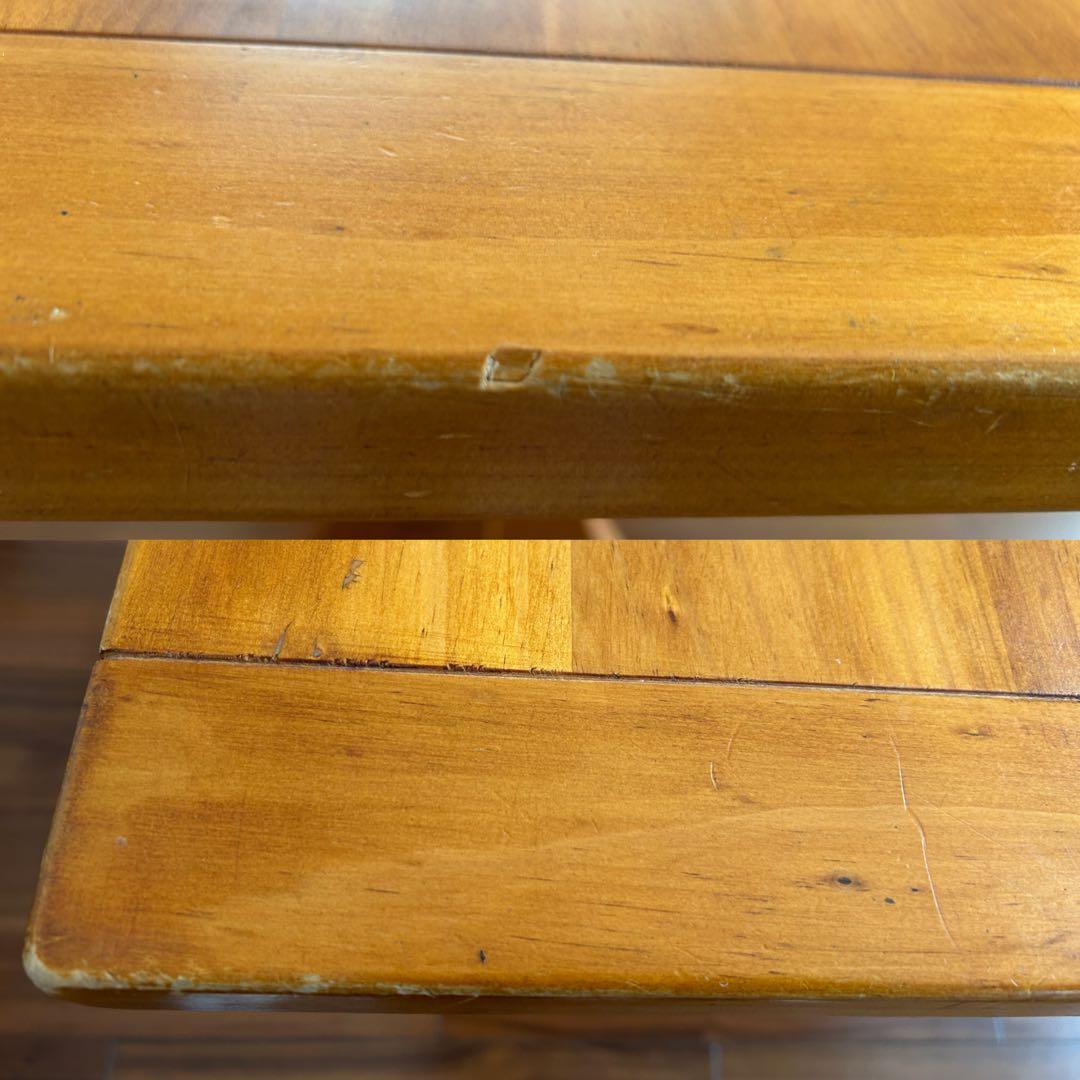 アントステラ・木製ダイニングテーブル ・4〜6人用　パイン材・カントリー