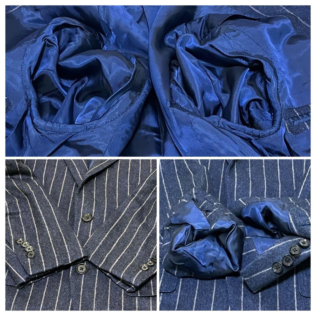 ✨美品✨Brilla per il gusto カノニコ ストライプ スーツ 紺