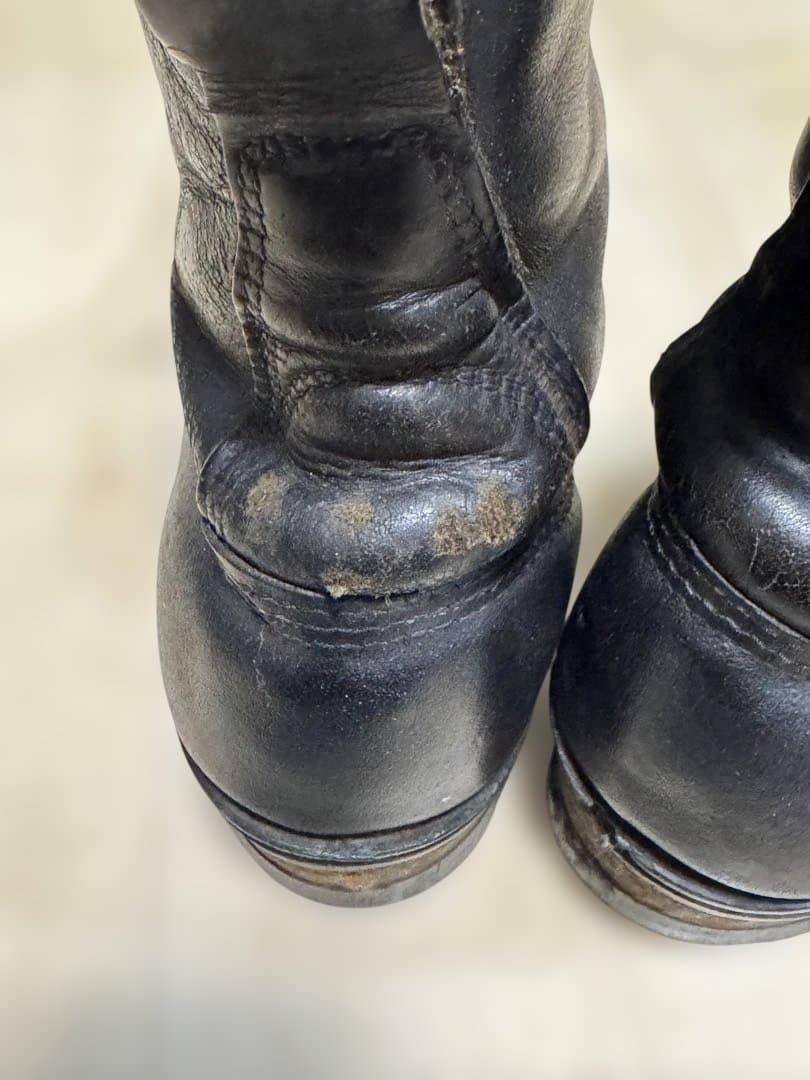 レッドウイング ロガーブーツ 茶芯 60〜70's プリント羽タグ