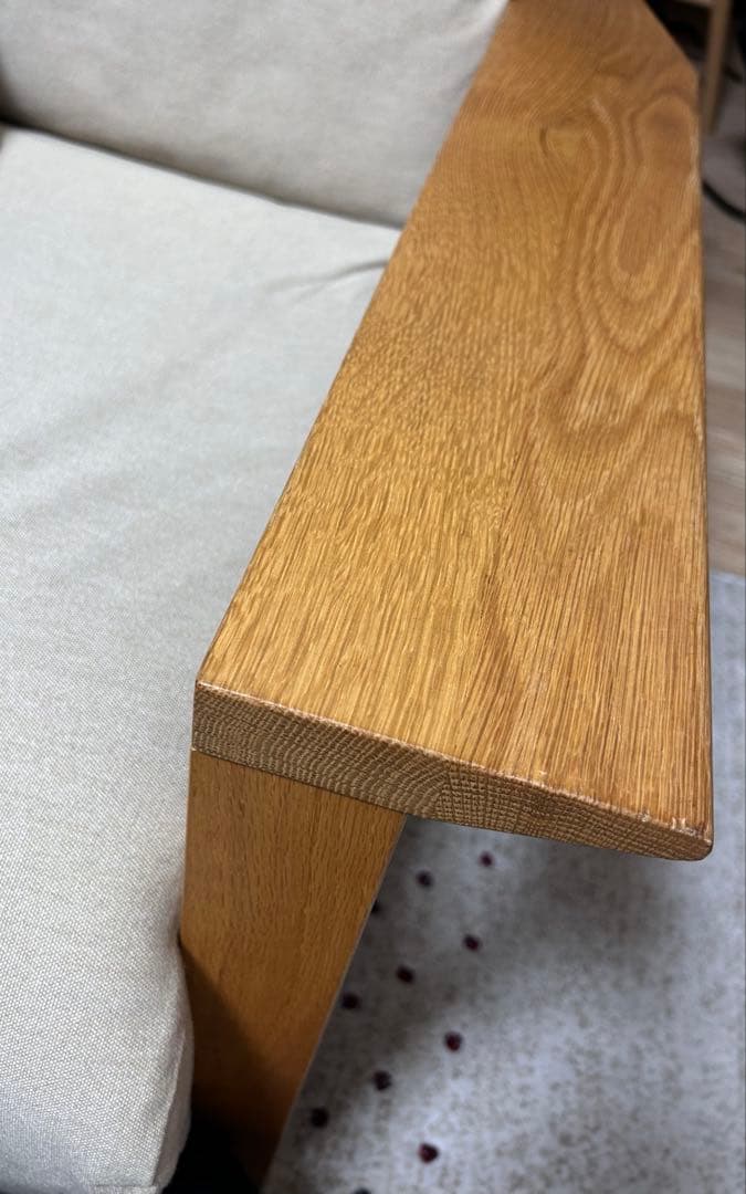 無印良品　ソファ本体木製フレーム　2.5シーター