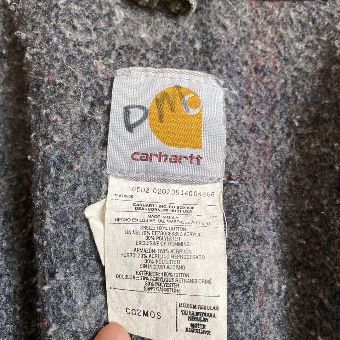 【名作】カーハート ミシガンチョアコート モスグリーン C02 MOS M