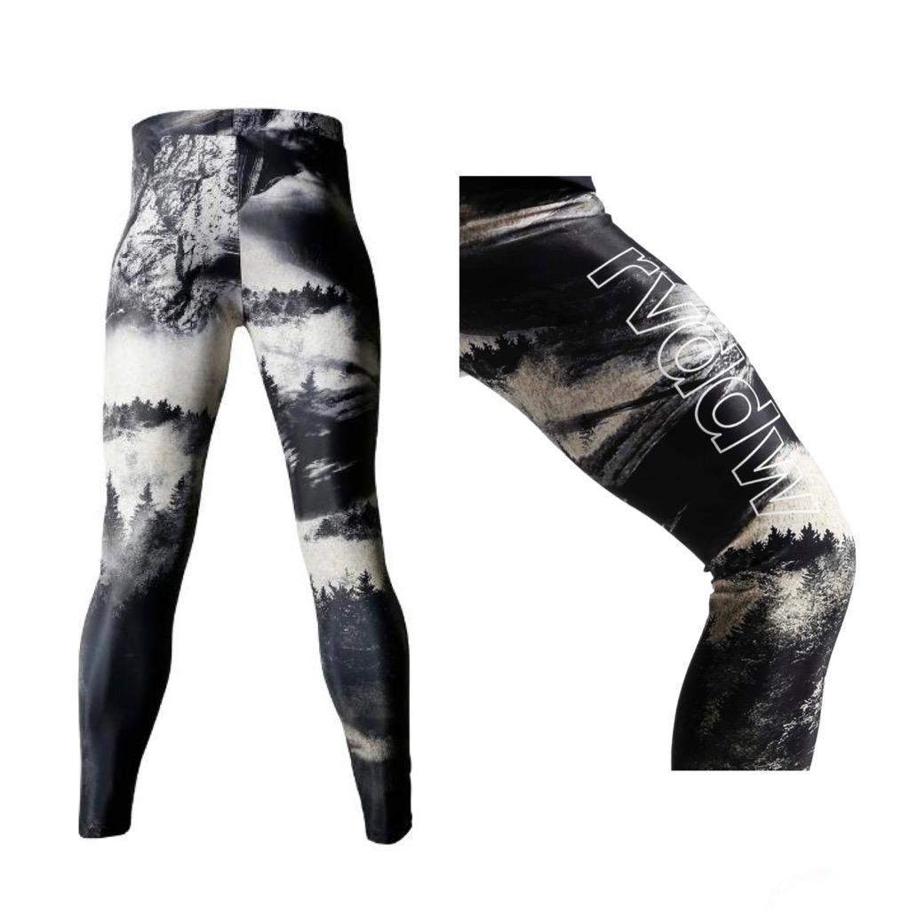 新品 REVERSAL リバーサル 総柄デザイン ロングスパッツ XL