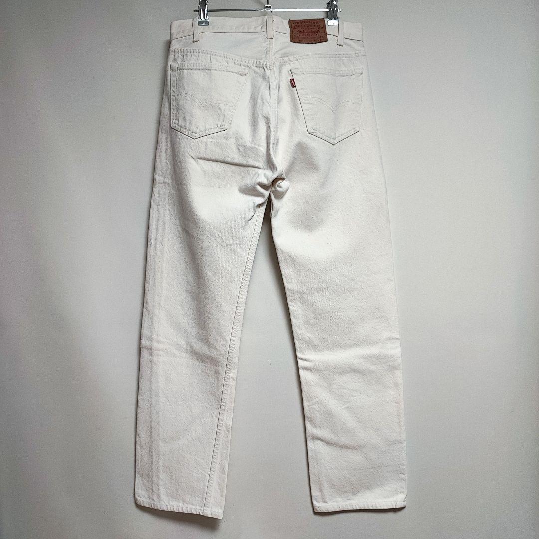 USA製 LEVI’S 501 生成 ホワイト 白系 W33 80s 90s