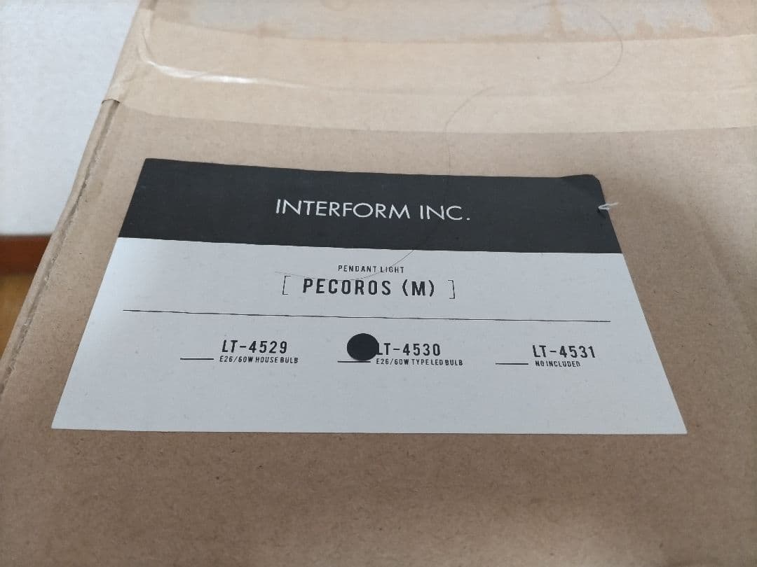 Pecoros ペンダントライト LT-4530 Mサイズ