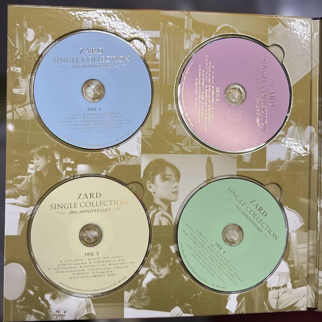 動作未確認ZARD SINGLE COLLECTIONS～20th