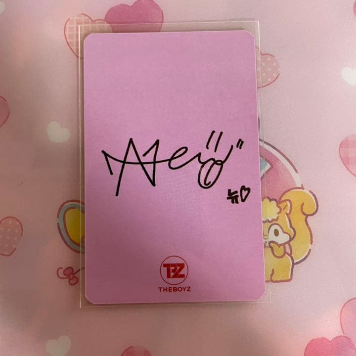 THE BOYZ ドボイズ　ドボ　デミソーダ　当選トレカ　ニュー　トレカ　激レア