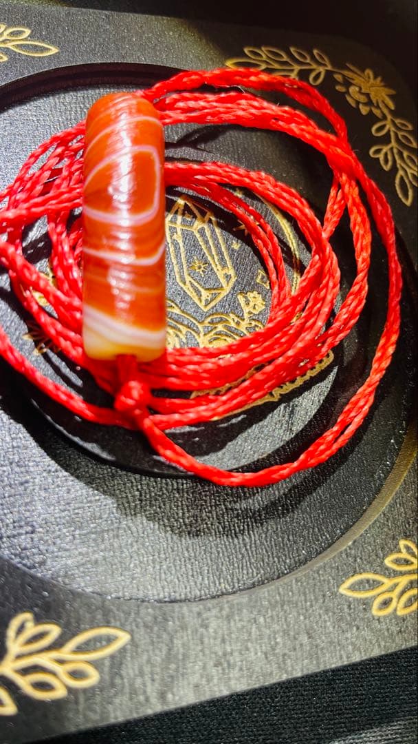 専用様✨赤天珠✨自然鳳眼天珠