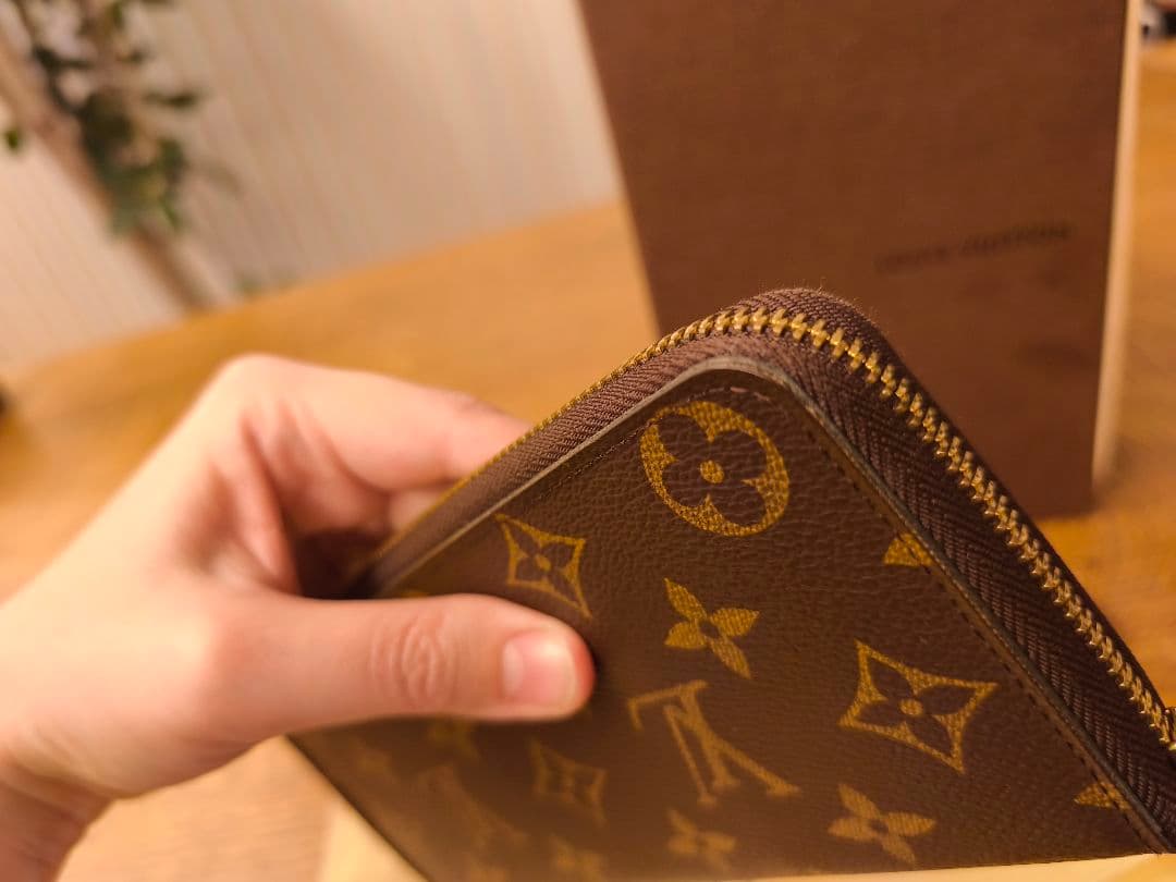 ルイ・ヴィトン モノグラム ポルトフォイユ クレマンス 長財布 保存袋 箱付き