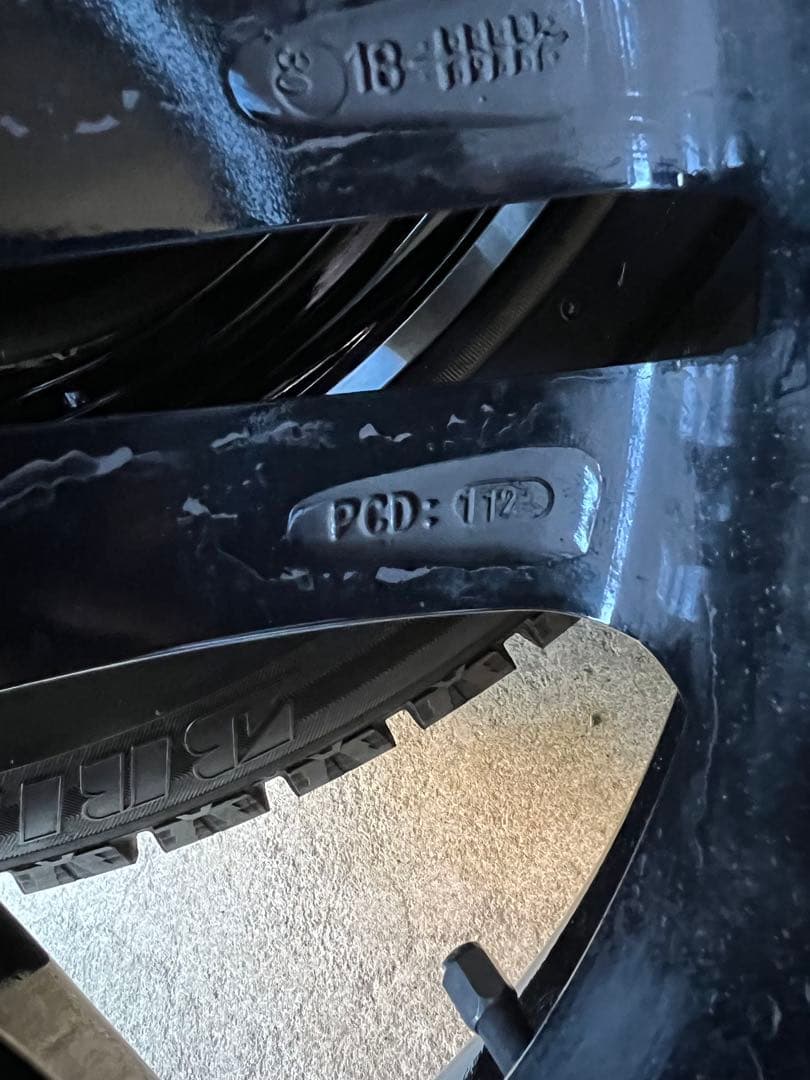 BMW X1 スタッドレスタイヤ(ブリザックRFT)ホイール17インチ4本セット