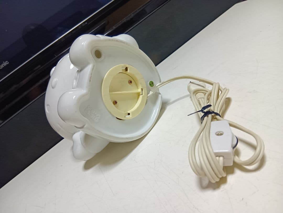 1998年　サンリオ　オフィシャル　ハローキティ　陶器製　セラミック　ライト