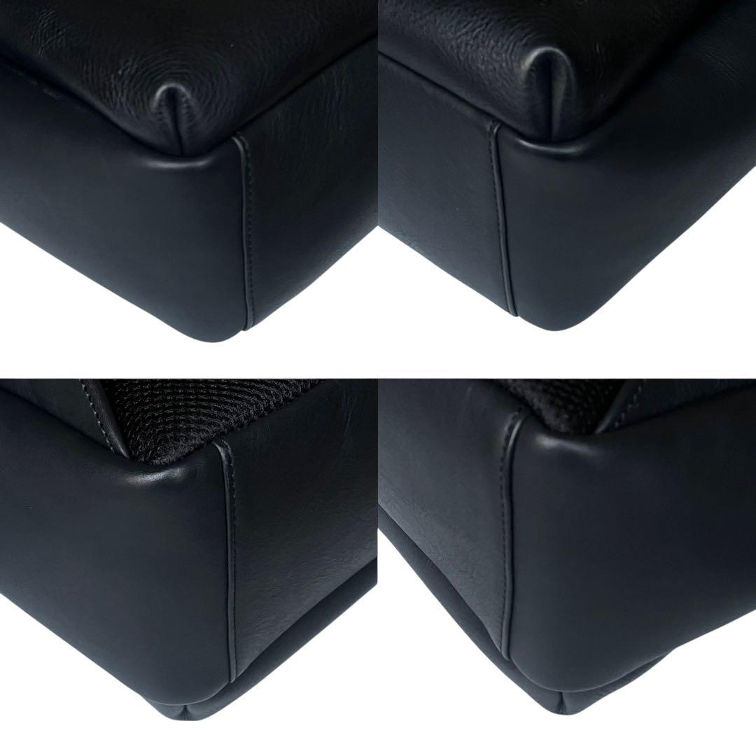 【極美品】epe ベジタブルタンニンレザー ラウンドリュック A4 PC 黒