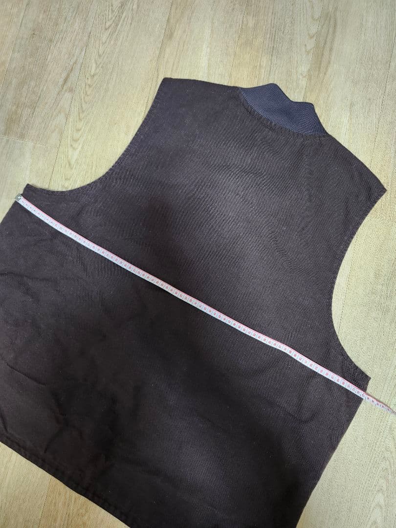 Carhartt 　カーハート　ブラウン ダックベスト