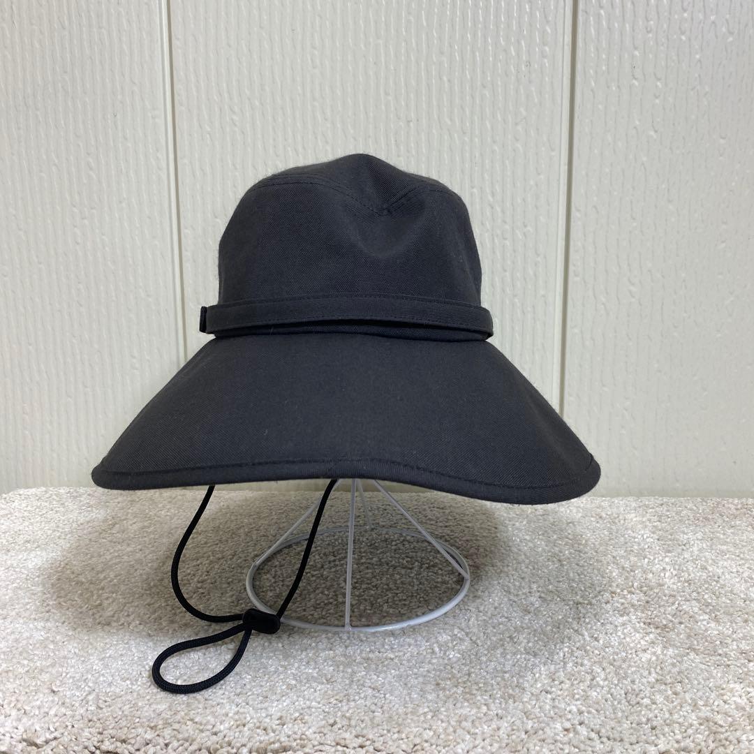 SUN BARRIER 100 ウィンドハット 黒 つば広 完全遮光