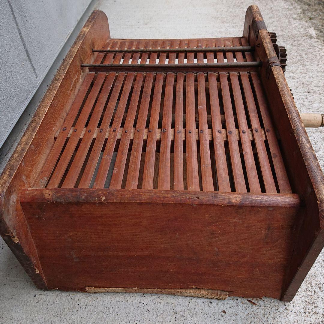 昭和レトロ 古道具 古民家 絹糸毛羽取り機