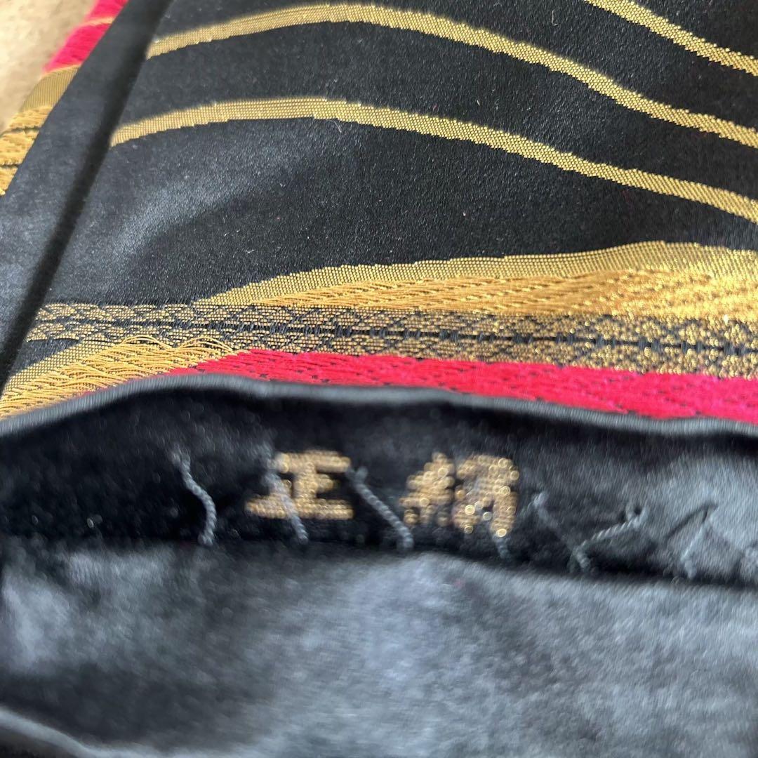 セット　美品　七五三　7歳女の子　きもの×袋帯×半襦袢×小物　ピンク地　蝶　桜