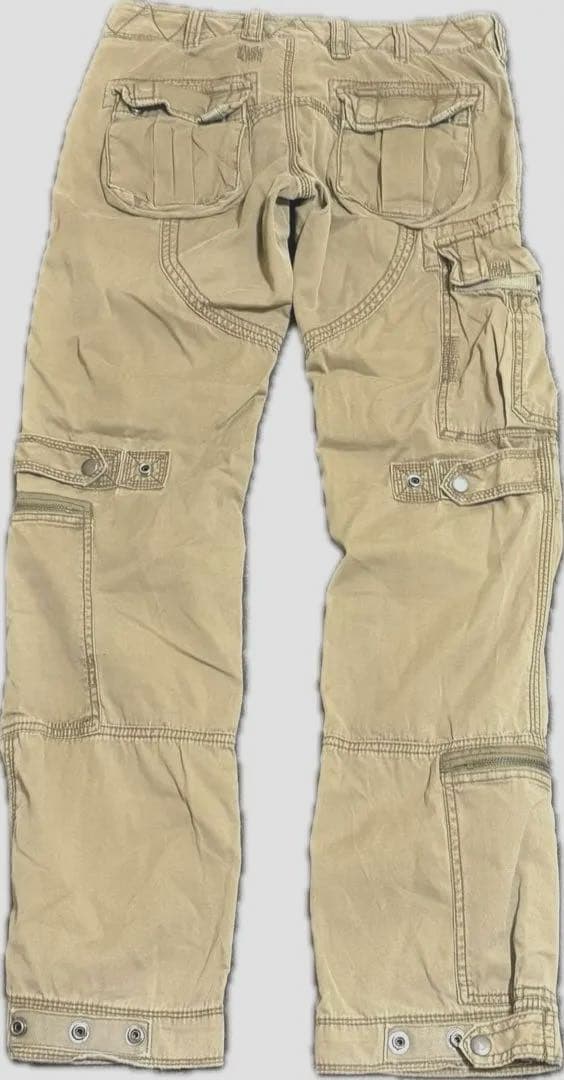 RALPH LAUREN ラルフローレン パラシュートパンツ ブラウン