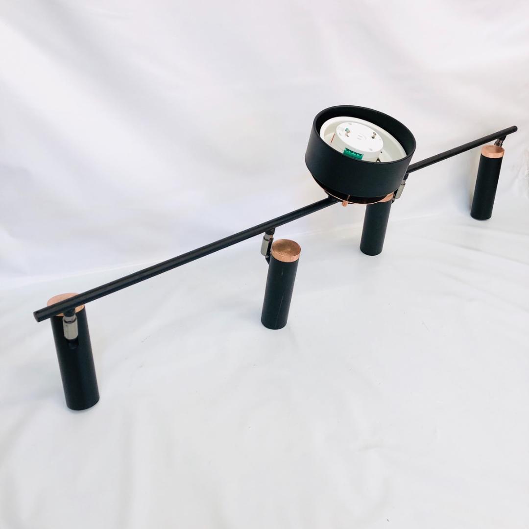 DI CLASSE シガロ フラット4 シーリングライト ブラック　「7171