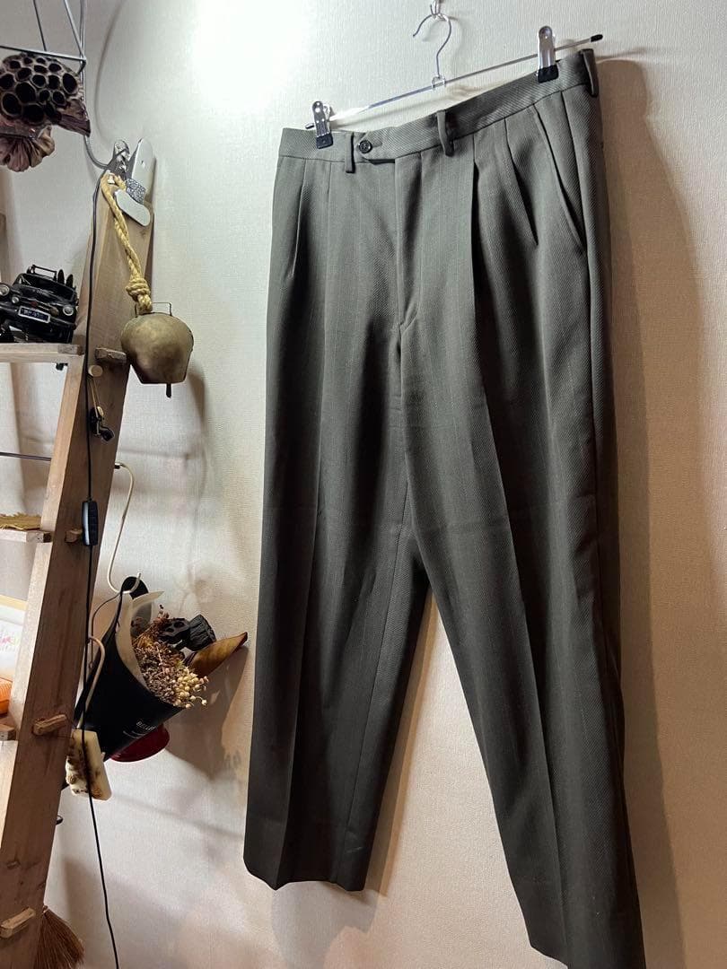 ★ジョルジオアルマーニグレー ダブルブレストスーツ/菅田将暉着用品！