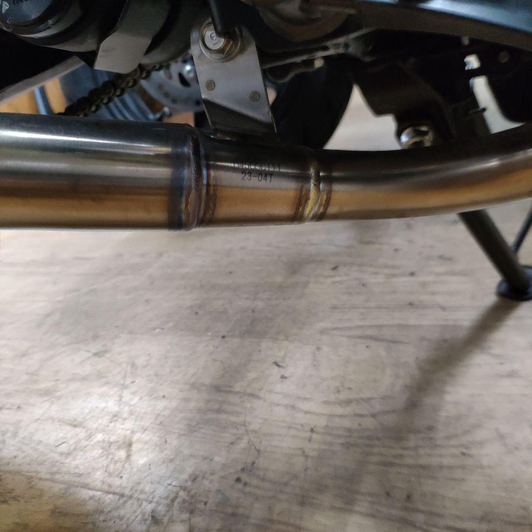 ヨシムラ　機械曲　GP-MAGNUM 105 サイクロン STB チタンブルー