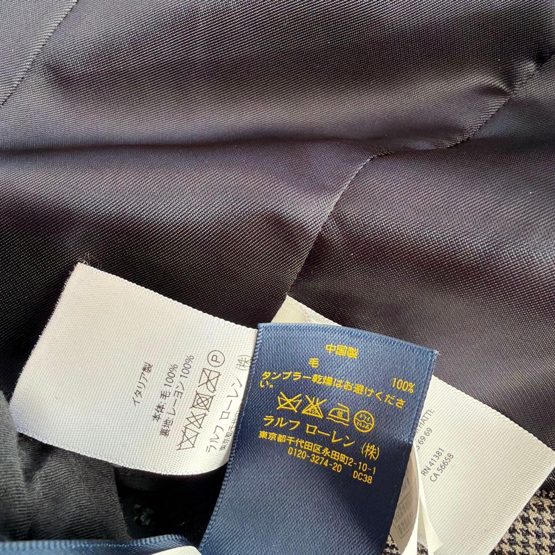 高級 ラルフローレン4点セット フォーマル 120 スーツ ブレ ネイビー