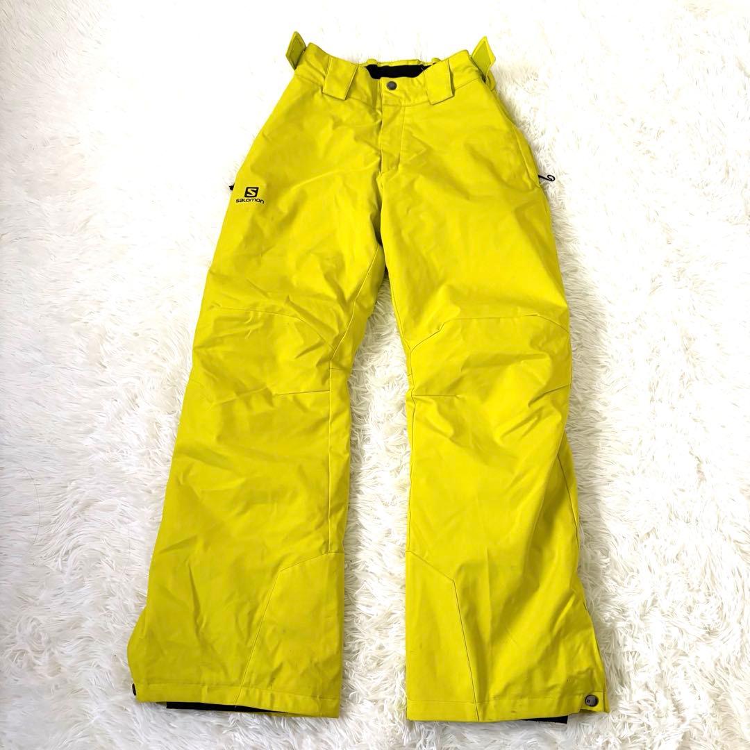 SALOMON☆サロモン　スキーウェア　スノボ　上下セット　Mサイズ　ブルー