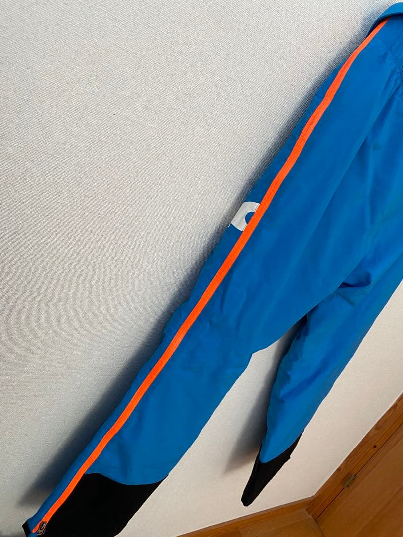 LANGE スキーウェア 青 メンズ　L サイドフルオープン