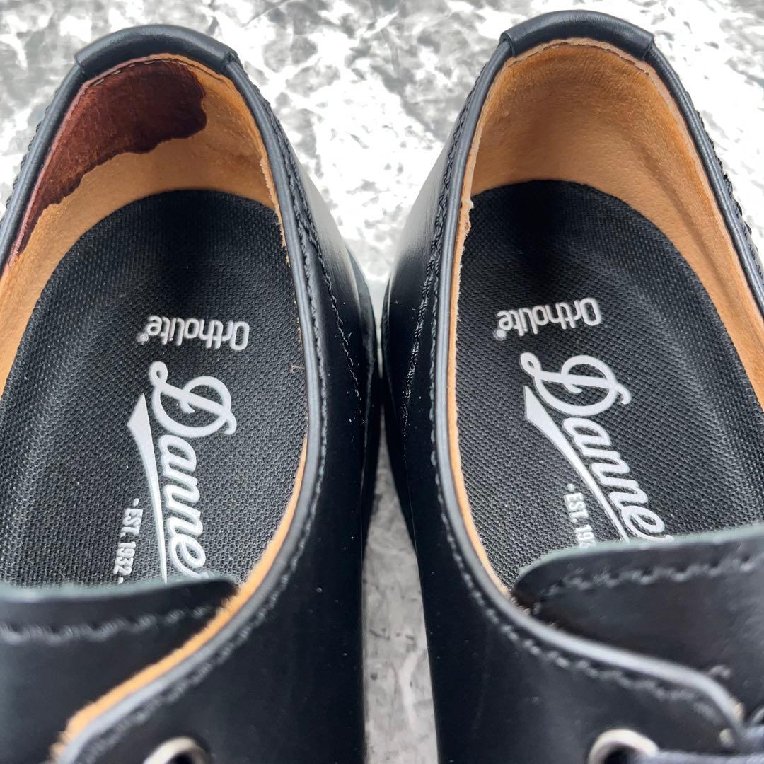 【美品】 ダナー ポストマンシューズ US8 ブラック 革靴 アメカジ レア