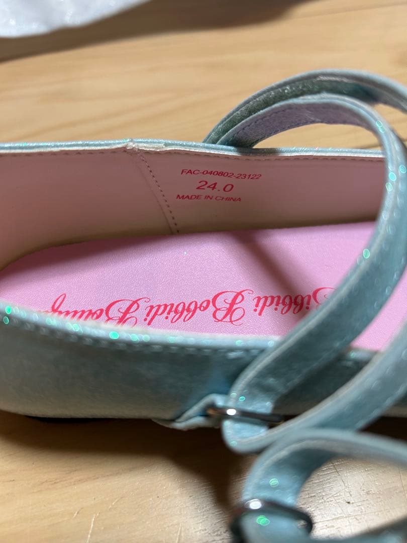 ビビディバビディブティック　プレミアム　シンデレラ　140 キッズ　シューズ新品