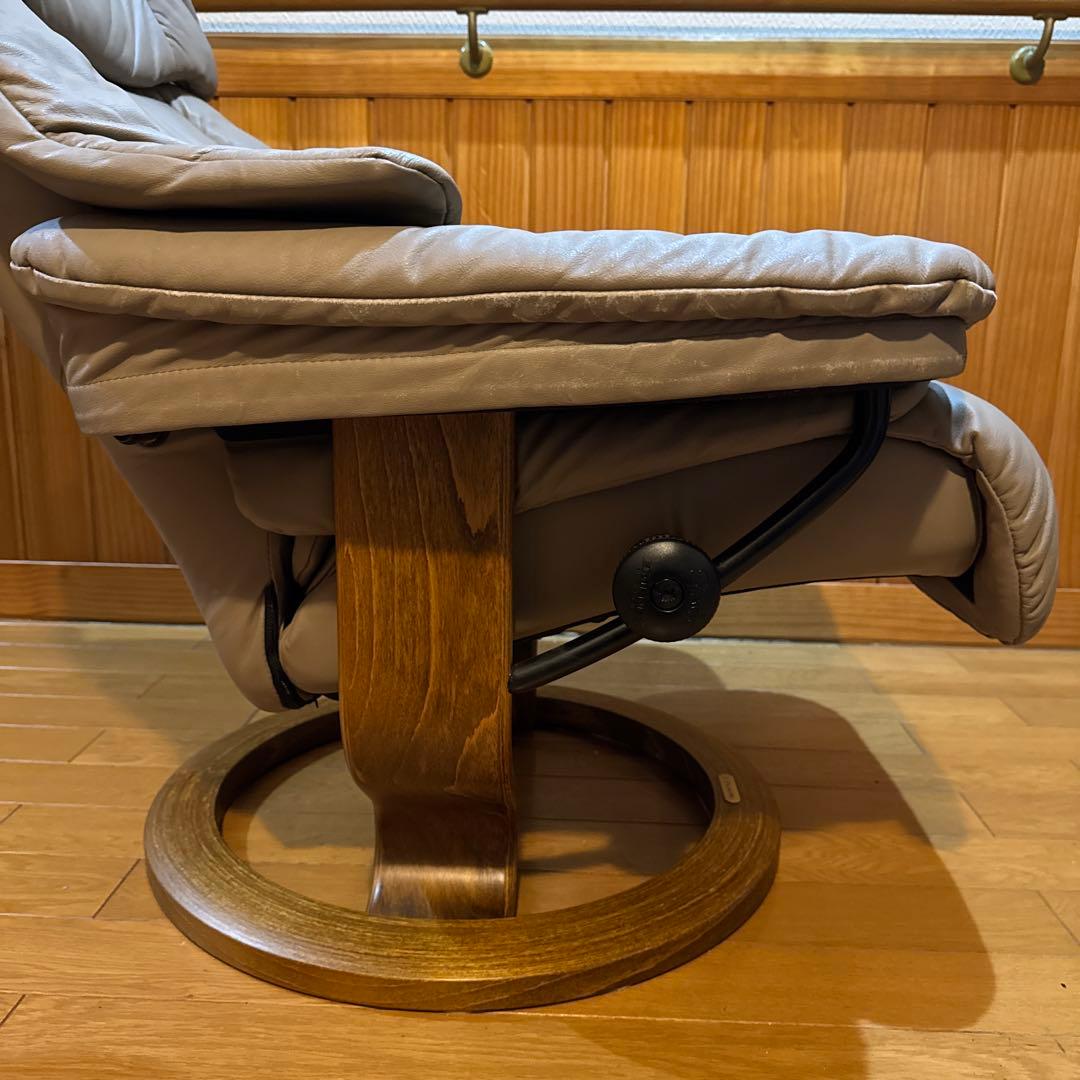 EKORNES エコーネス レノ 本革 レザー リクライニング 1P ソファ