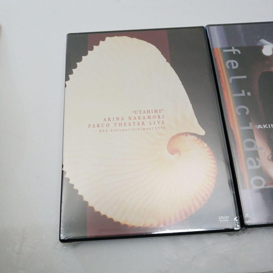未開封　中森明菜　DVD　歌姫 PARCO ・felicidad LIVE'97