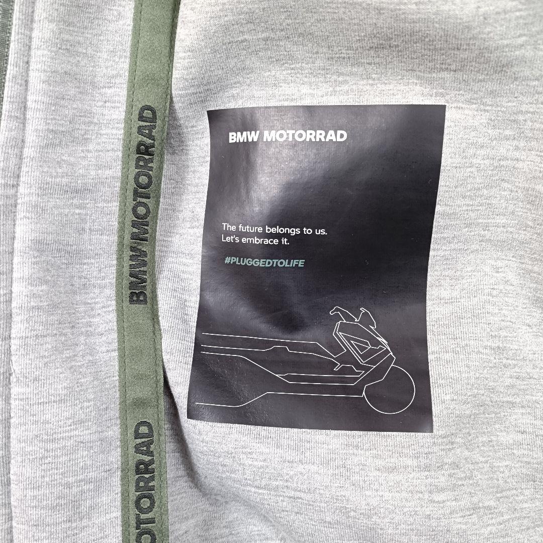 BMW MOTORRAD ライダース パーカー バイカー仕様 肘肩パッド内臓 M