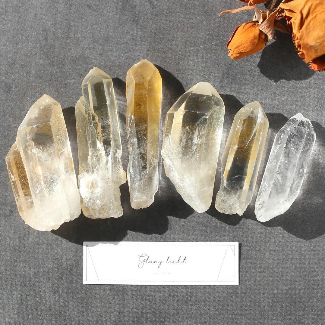 ゴールデンヒーラー クォーツ 原石 水晶 鉱物 希少石 天然石