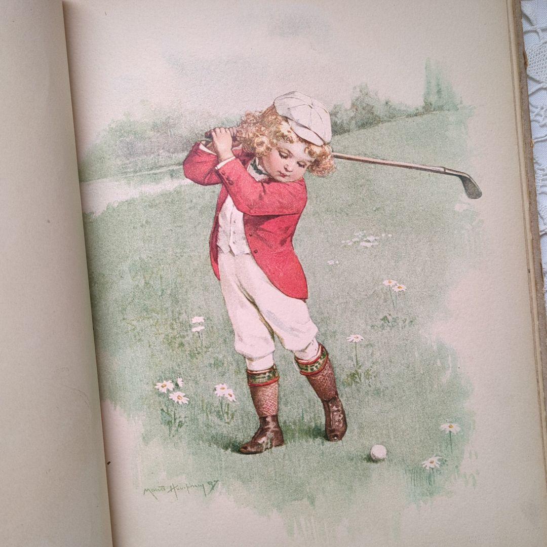 超稀少モードハンフリー 児童書 洋書古書 絵本 ヴンテージ ヴィクトリアン