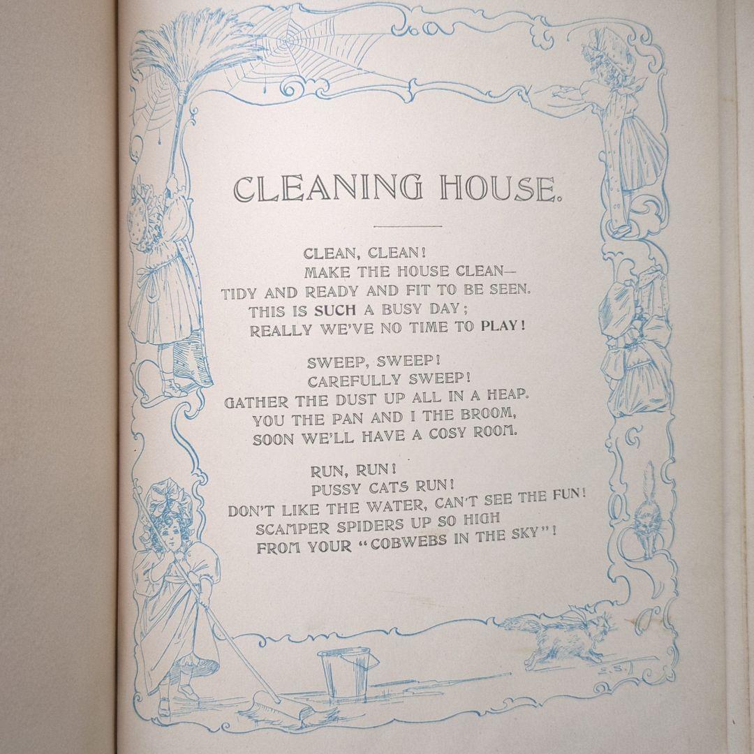 超稀少モードハンフリー 児童書 洋書古書 絵本 ヴンテージ ヴィクトリアン