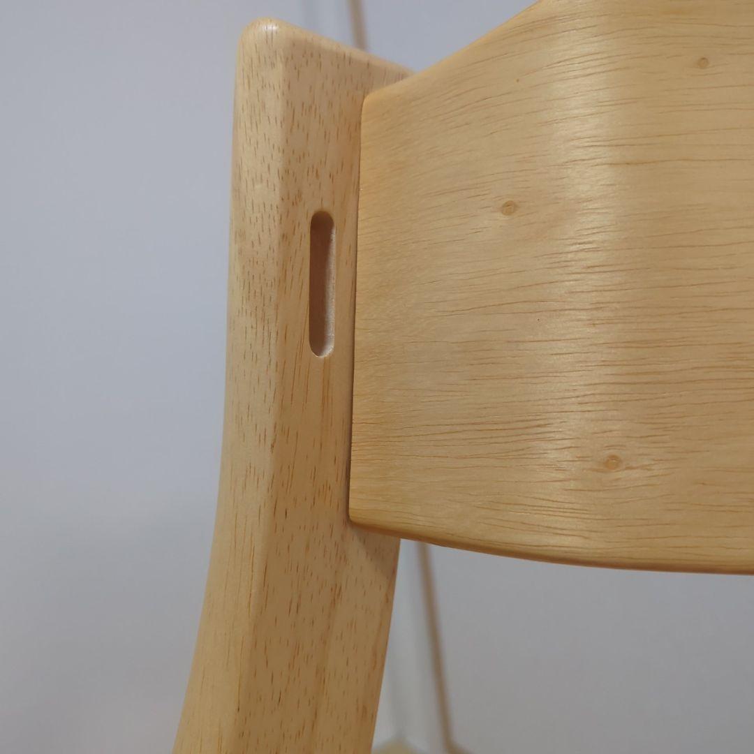 大和屋　 アッフルチェア　天然木　ナチュラル　テーブル＆ガードなし