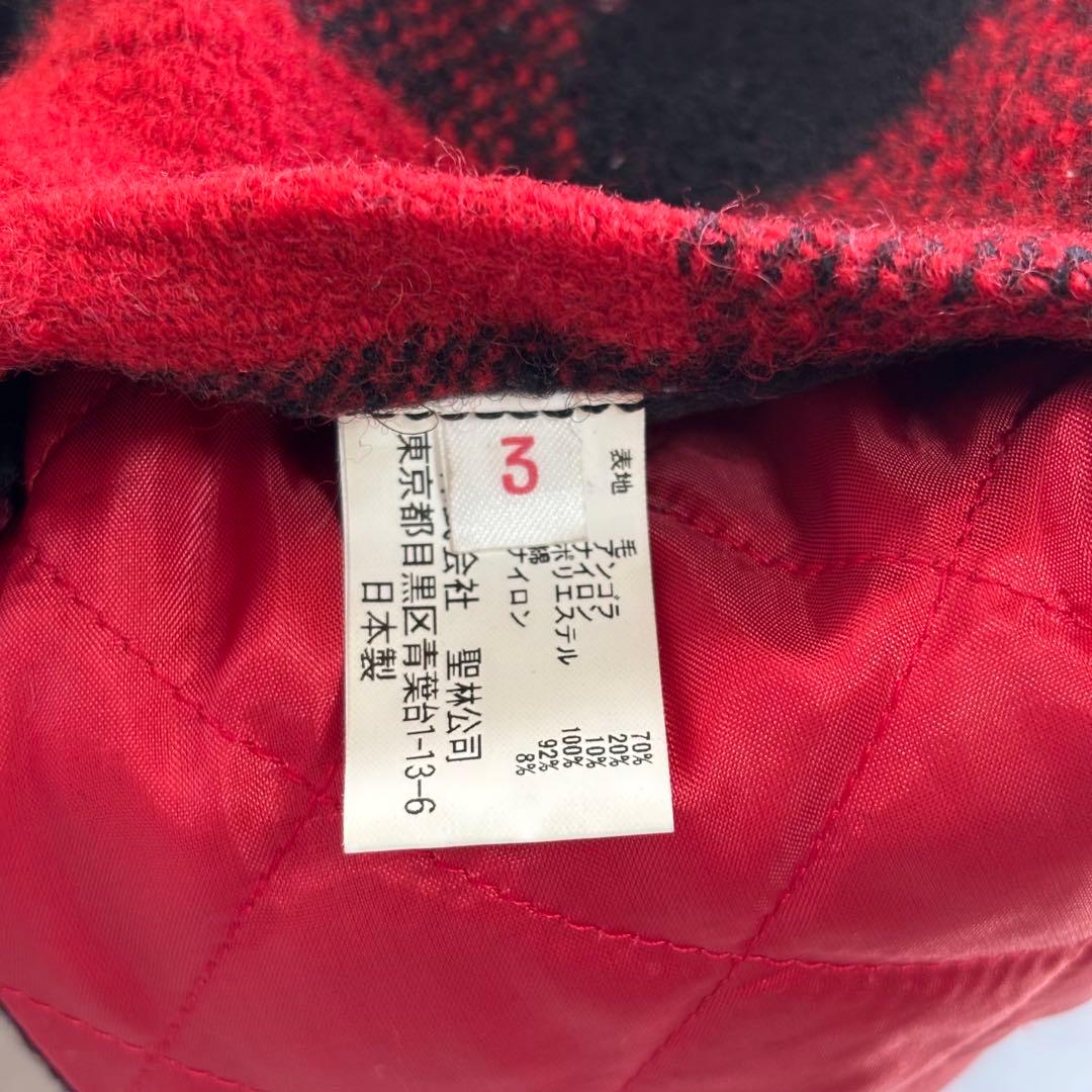 【超希少】ブルーブルー ウールアンゴラ ハンティングジャケット Lサイズ 中綿