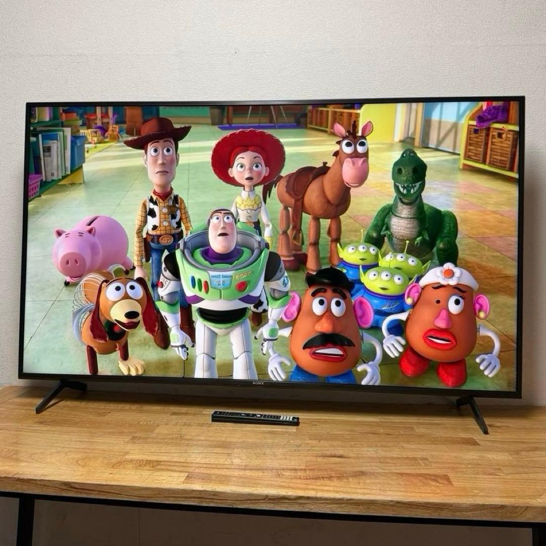 SONY 65V型 4K 液晶テレビ Google TV KJ-65X80J
