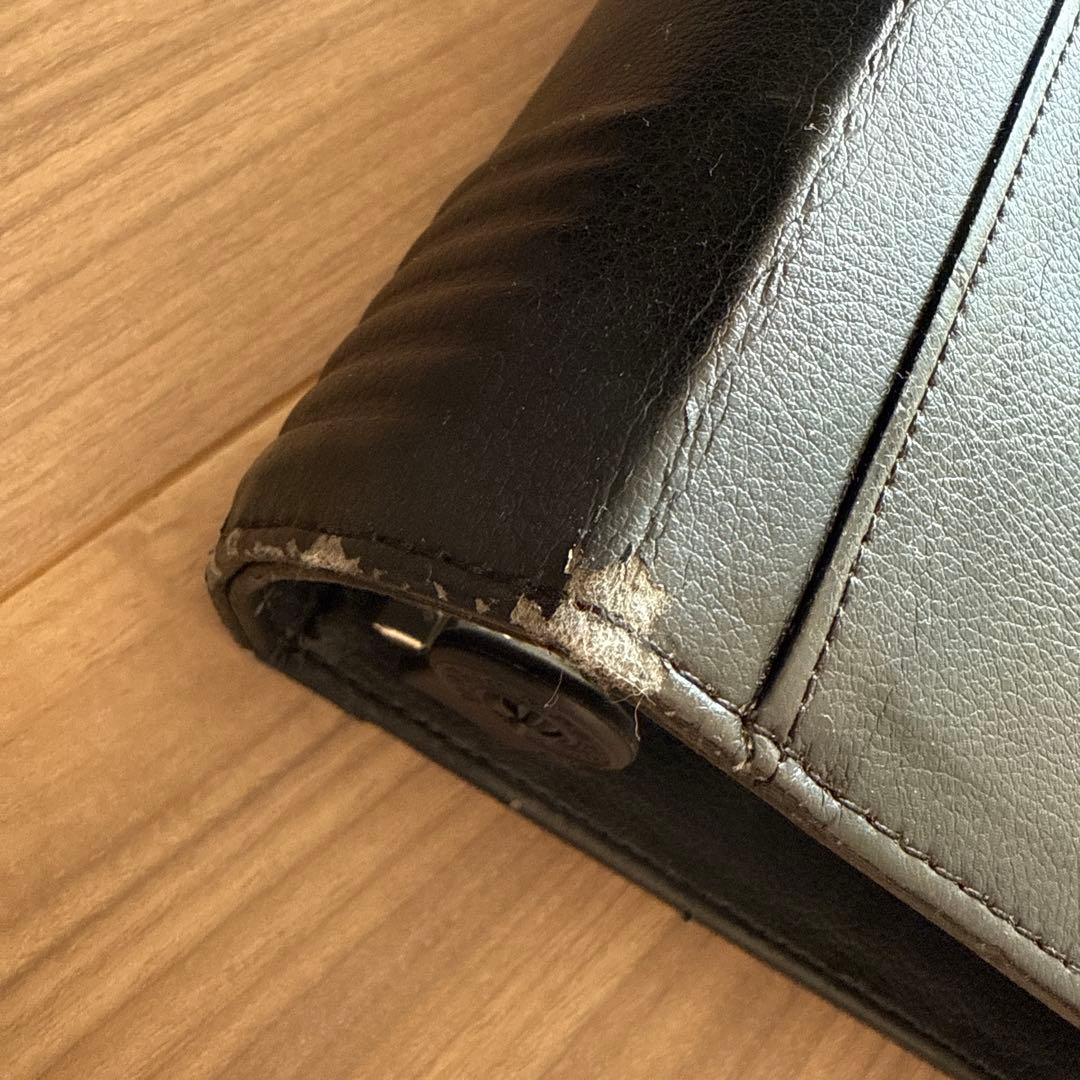 【再値下げ】稀少Chrome Hearts エンボスバインダー ブラック