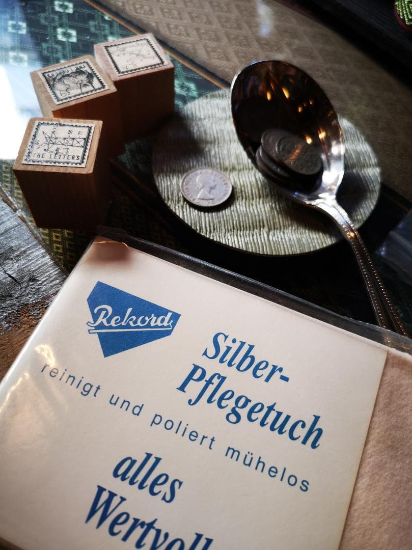 Tiffany & Co Serving Spoon ✕畳コースター✕スタンプ他