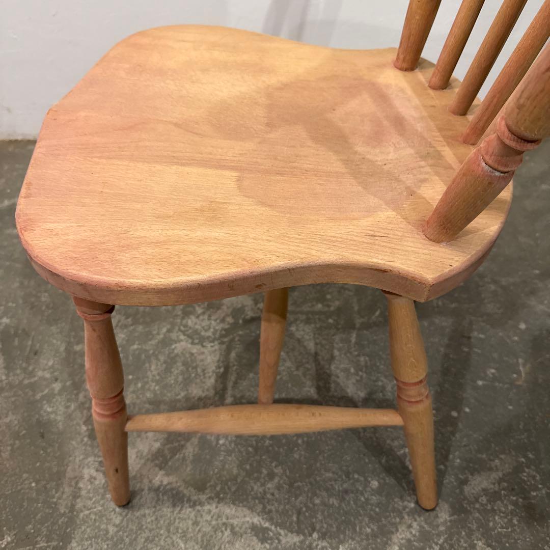 hangoutビンテージ　ダイニングチェア　剥離　1