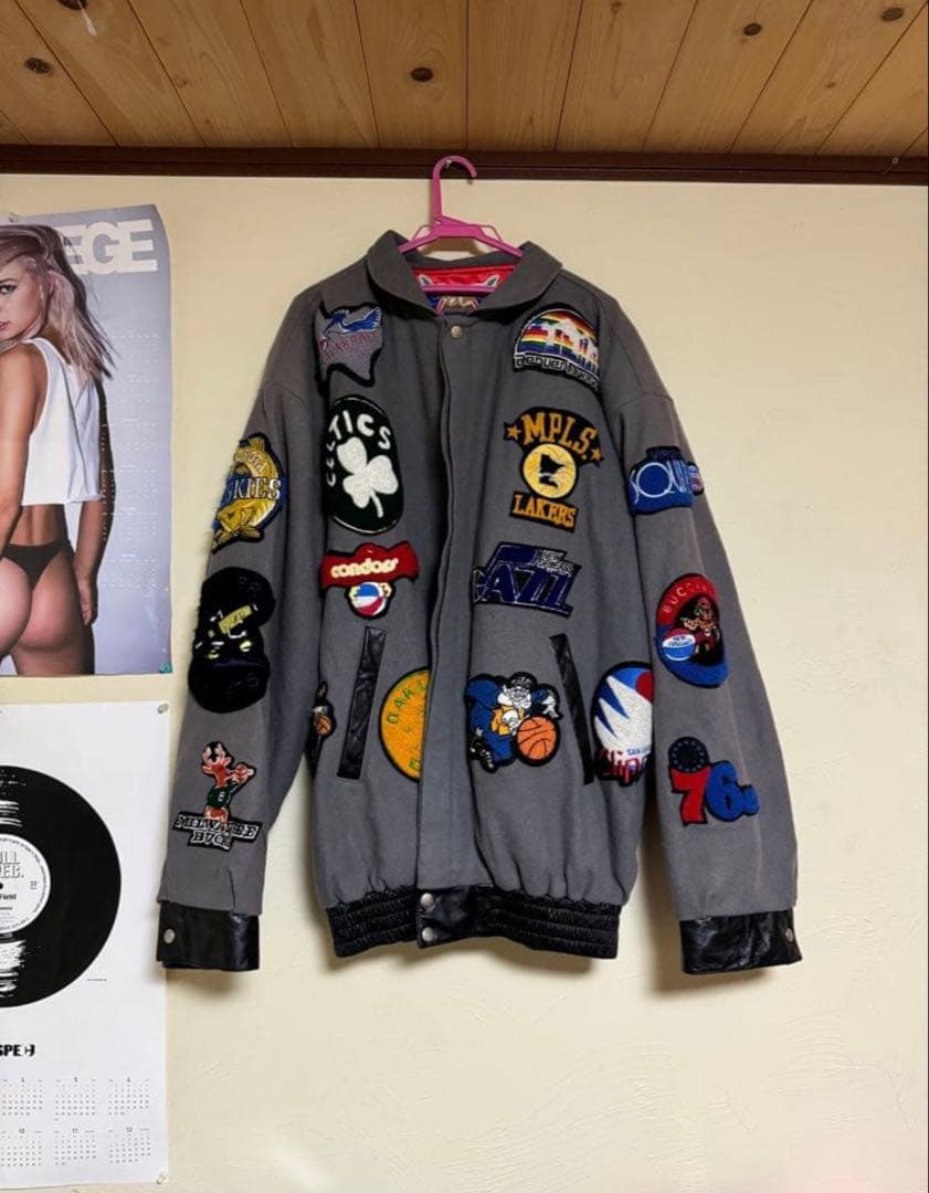 【希少】90's ヴィンテージ JEFF HAMILTONスタジャン