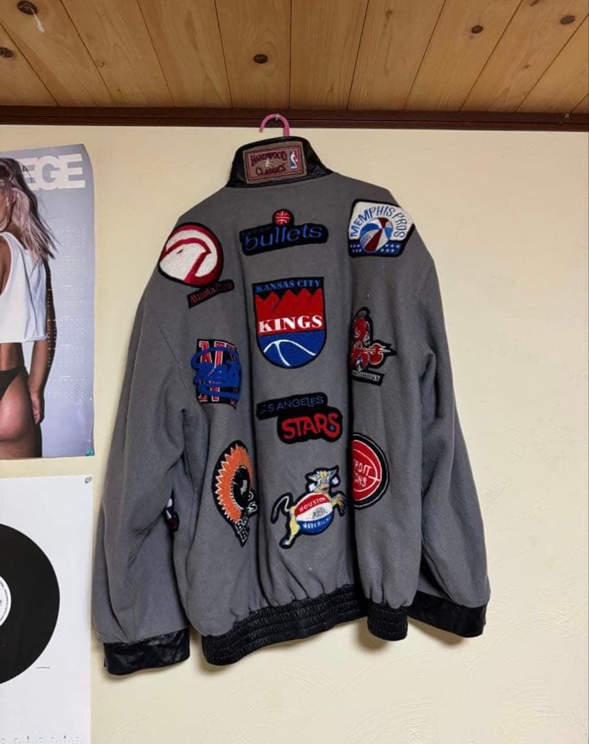 【希少】90's ヴィンテージ JEFF HAMILTONスタジャン