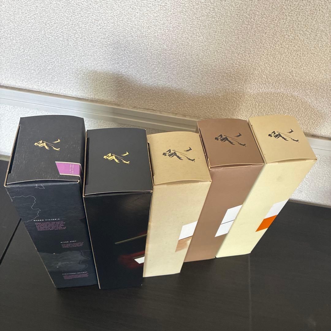 ジョニーウォーカー5本セット