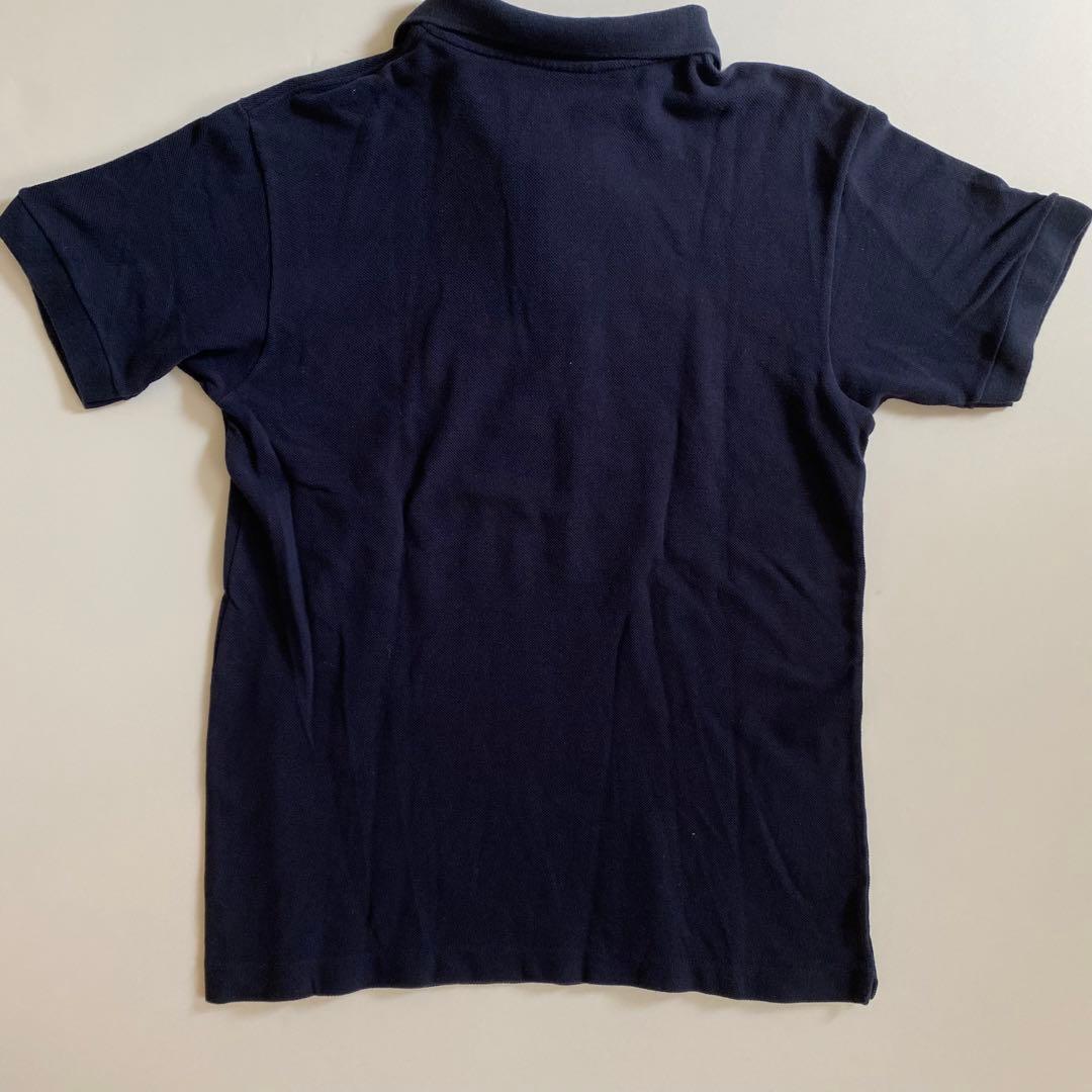 70s 80s フランス製 ラコステ ポロシャツ フレンチラコステ ネイビー