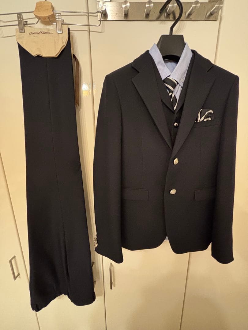美品⭐︎ スーツ ベスト付き170 WF ワンダーファクトリー