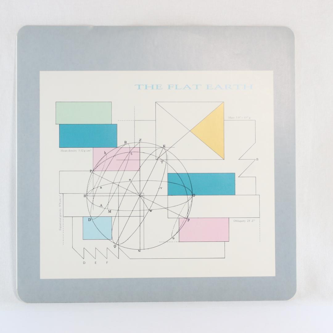 英LP Thomas Dolby The Flat Earth UKオリ初回プレ