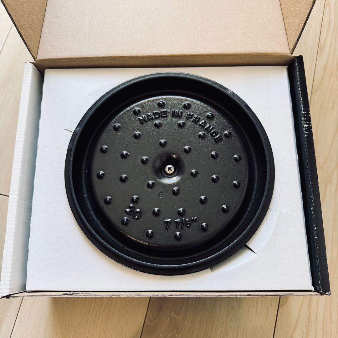 STAUB ストウブ ピコ・ココット ラウンド セージグリーン 20cm